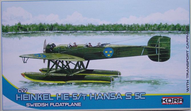 Heinkel He-5/T "Hansa S5D with transport carriage
